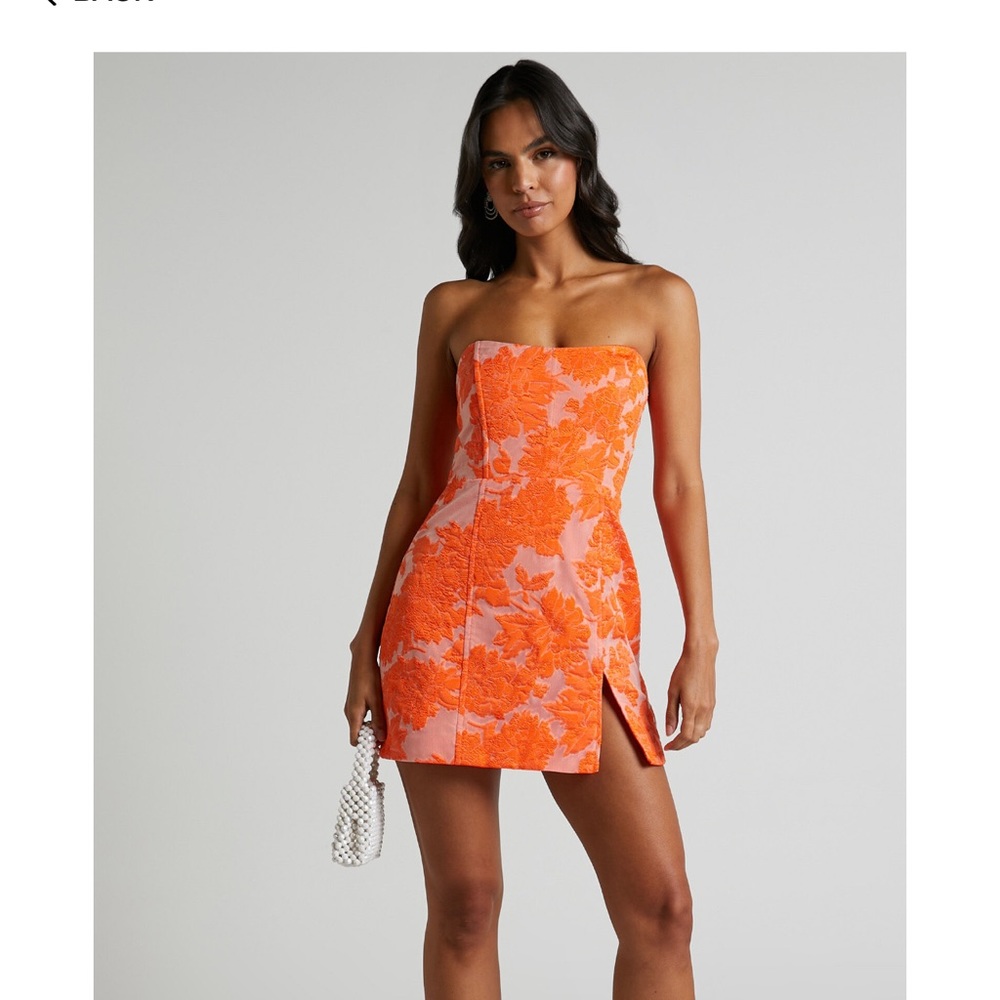 Floral mini dress